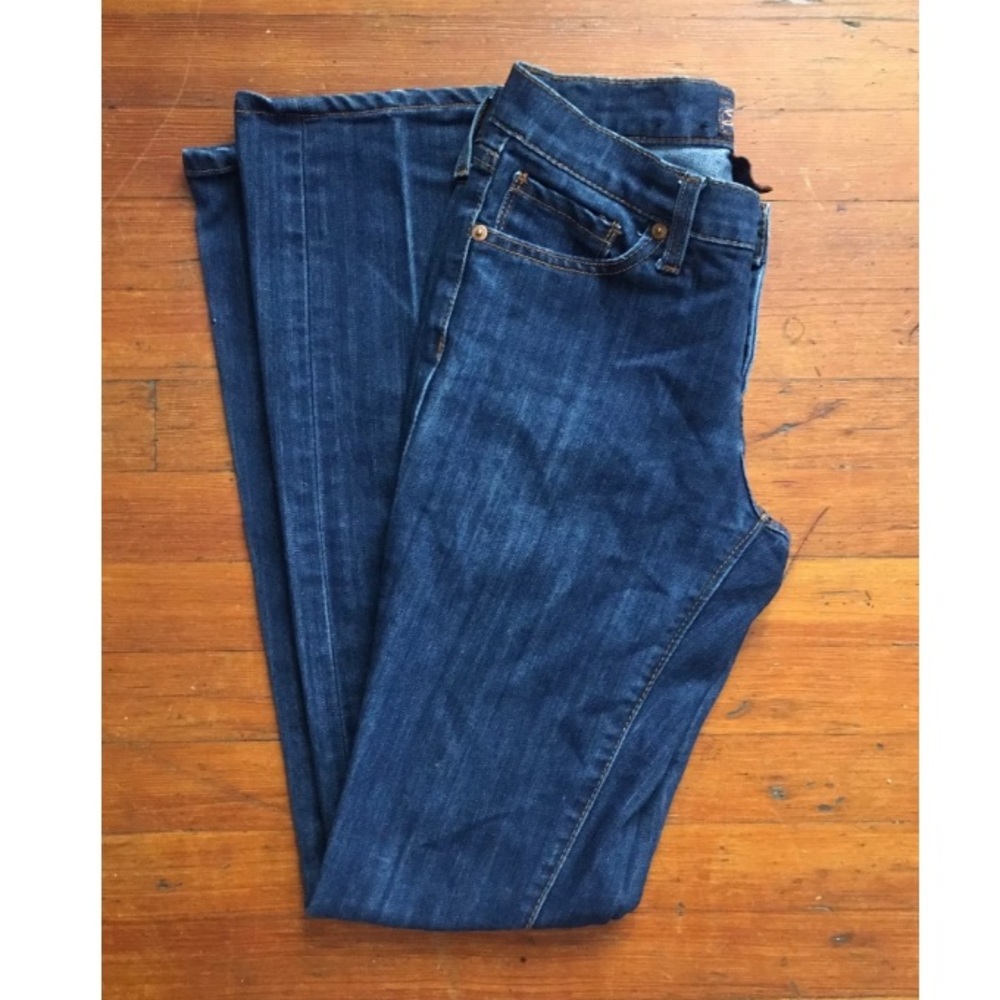 Seven 7 Jeans Size 26 Slim Fit Low Rise Y2K Vintage Skinny Jeans Denim
